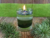 Bougie éternelle Dans les forêts de Sibérie