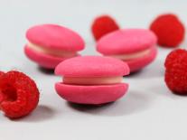 Macarons Framboise gourmande pour le bain