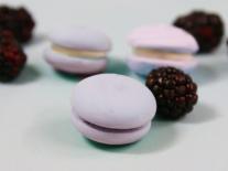 Macarons Mûre sauvage pour le bain