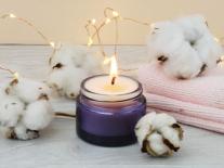 Recette maison Bougie de massage Fleur de Coton