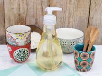 Liquide vaisselle écologique dégraissant Fraise-Basilic