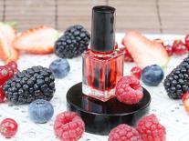 Huile de soin cuticules fruits rouges