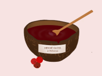 Henné gloss à l'hibiscus