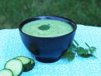 Crème de Concombre aux hydrolats de Menthe & Bay st. Thomas