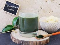 Smoothie d'algue chlorelle