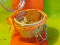 Dessert allégé au Thé Matcha, Vanille & Spéculoos façon Tiramisu