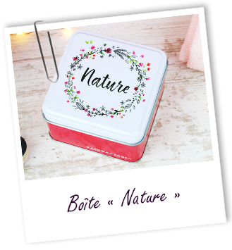Boîte en métal NATURE Aroma-Zone