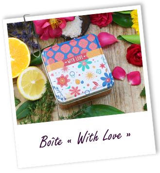 Boîte en métal WITH LOVE Aroma-Zone