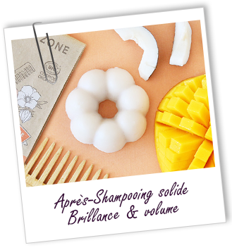Après-shampooing solide BIO brillance & volume