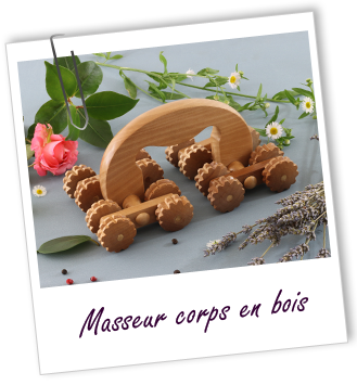 Masseur corps en bois Aroma-Zone