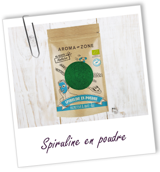 Actif marin Spiruline BIO Aroma-Zone