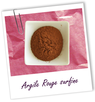 Argile rouge surfine Aroma-Zone
