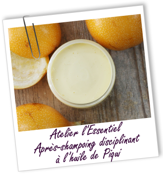 Atelier l'Essentiel - Après-shampoing disciplinant à l'huile de Piqui