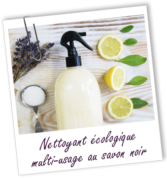 Atelier l'Essentiel - Nettoyant écologique multi-usages au Savon noir - Aroma-Zone