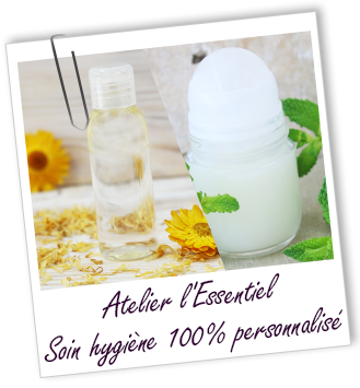 Atelier l'Essentiel - Soin hygiène 100% personnalisé