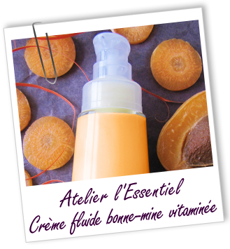 Atelier l'Essentiel - Crème fluide bonne-mine vitaminée -54- Aroma-Zone Atelier l'Essentiel - Crème fluide bonne-mine vitaminée -54- Aroma-Zone