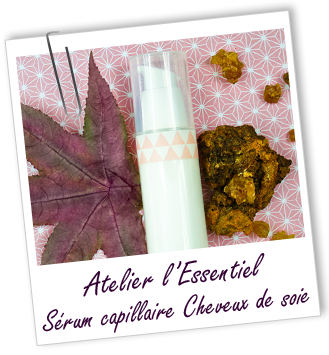 Atelier l'Essentiel - Sérum capillaire lissant & disciplinant Cheveux de soie