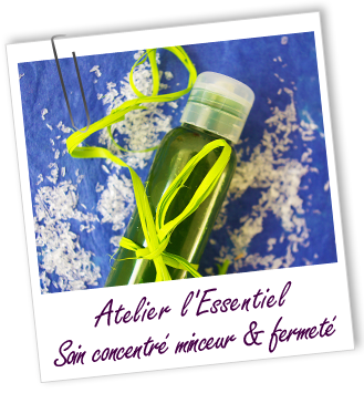 Atelier l'Essentiel - Soin concentré Minceur et Fermeté -211- Aroma-Zone