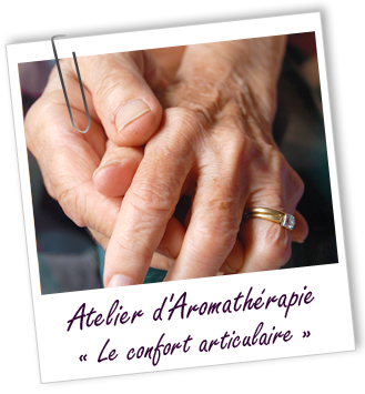 Atelier d'Aromathérapie familiale - CONFORT ARTICULAIRE - Aroma-Zone