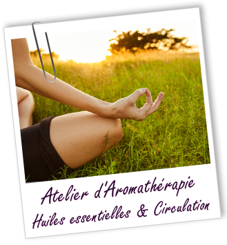 Atelier d'Aromathérapie familiale - Huiles essentielles & Circulation Aroma-Zone