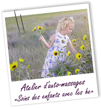 Atelier de MASSAGES AROMATIQUES - Soins des enfants avec les huiles essentielles - Aroma-Zone