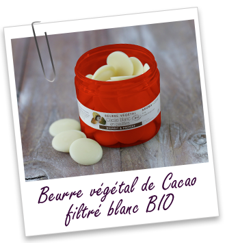 Beurre végétal Cacao blanc BIO en pastilles Aroma-Zone Beurre végétal Cacao blanc BIO en pastilles Aroma-Zone