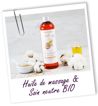 Huile de massage et de soin neutre BIO Aroma-Zone