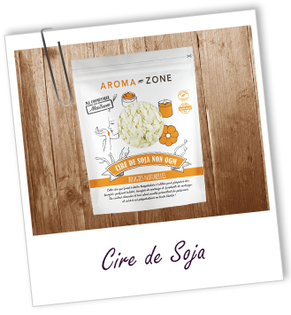 Cire Soja (non OGM) en pastilles Aroma-Zone