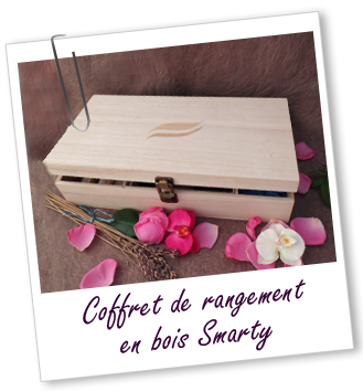 Coffret de rangement en bois SMARTY Aroma-Zone Coffret de rangement en bois SMARTY Aroma-Zone