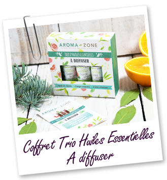 Coffret trio d'huiles essentielles - A diffuser