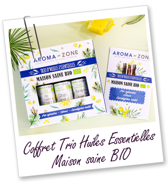 Coffret trio d'huiles essentielles - Maison saine BIO