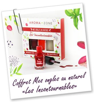 Coffret vernis à ongles naturels Aroma-Zone