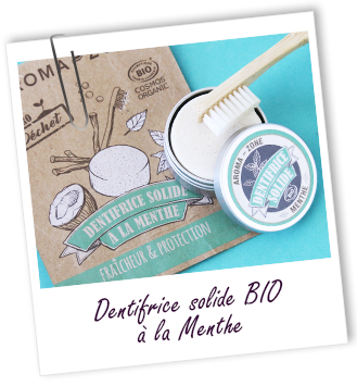 Dentifrice solide BIO à la Menthe