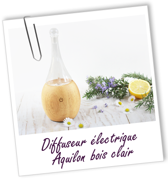 Diffuseur électrique Aquilon en bois clair Aroma-Zone Diffuseur électrique Aquilon en bois clair Aroma-Zone