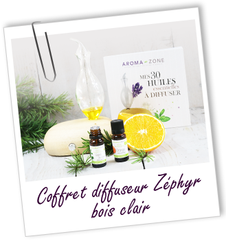 Coffret diffuseur électrique Zéphyr Aroma-Zone