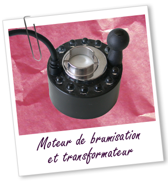 Moteur de brumisation pour modèles Oval, Lunar et Zen Aroma-Zone