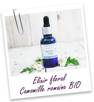 Elixir floral de Camomille romaine BIO Elixir floral de Camomille romaine BIO
