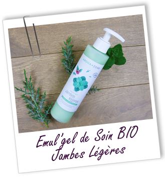 Emul'gel BIO JAMBES LEGERES Aroma-Zone