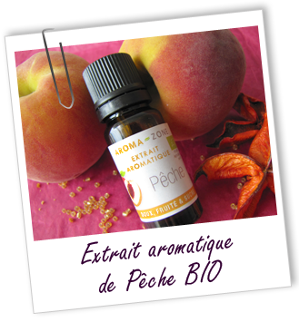 Extrait aromatique naturel Pêche BIO Aroma-Zone