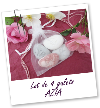 Galets AZIA emballés (lot de 4) Aroma-Zone Galets AZIA emballés (lot de 4) Aroma-Zone