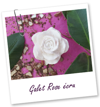 Galet Rose écru Aroma-Zone Galet Rose écru Aroma-Zone