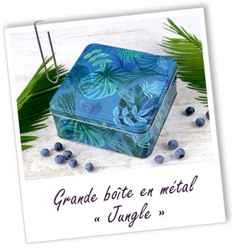 Boîte en métal JUNGLE Aroma-Zone