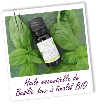 Huile essentielle Basilic doux à linalol BIO Huile essentielle Basilic doux à linalol BIO