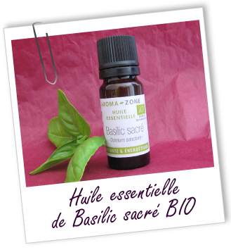 Huile essentielle Basilic sacré BIO Aroma-Zone