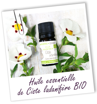 Huile essentielle Ciste ladanifère BIO Aroma-Zone