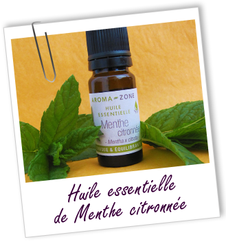 Huile essentielle Menthe citronnée BIO Aroma-Zone