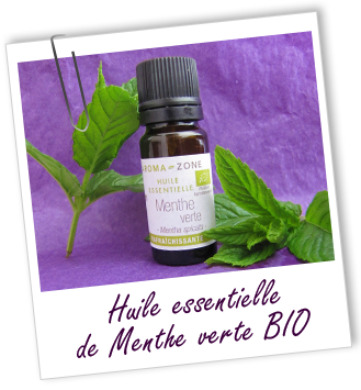 Huile essentielle Menthe verte BIO Aroma-Zone