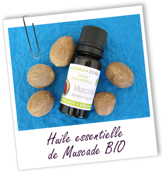 Huile essentielle noix de Muscade BIO Aroma-Zone