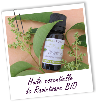 Huile essentielle Ravintsara (Ravintsare) BIO Aroma-Zone Huile essentielle Ravintsara (Ravintsare) BIO Aroma-Zone