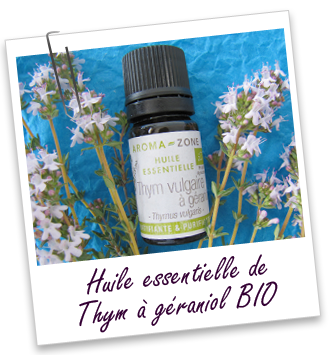 Huile essentielle Thym à géraniol BIO Aroma-Zone